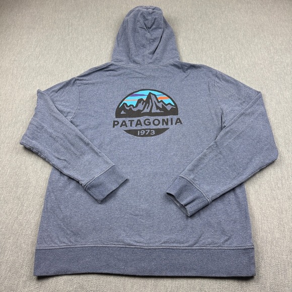 Patagonia Other - Patagonia Hoodie Mens Large Purple Fitz Roy Scope Lightweight Full-Zip Hoody